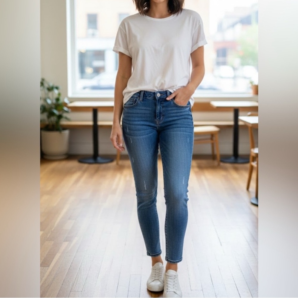 Studio Blue Skinny Jeans in Blue Sz 30